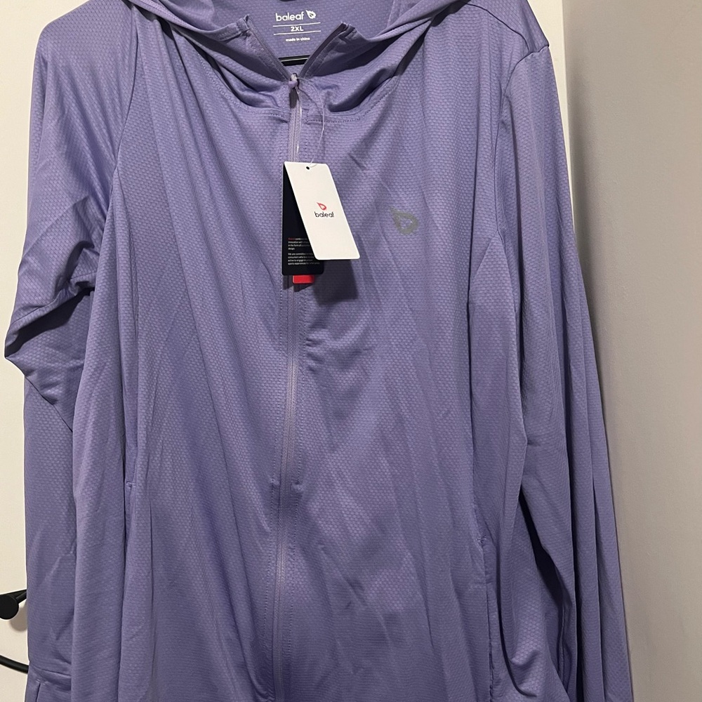 Baleaf Lavender Hooded Jacket